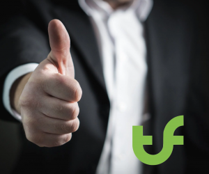 A Thumbs Up To Show That You TeleForwarding Is Here To Help You Through This Difficult Time.