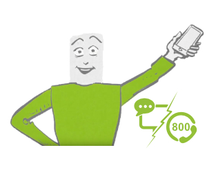 Benefits of combining a toll free 800 number with a chatbot